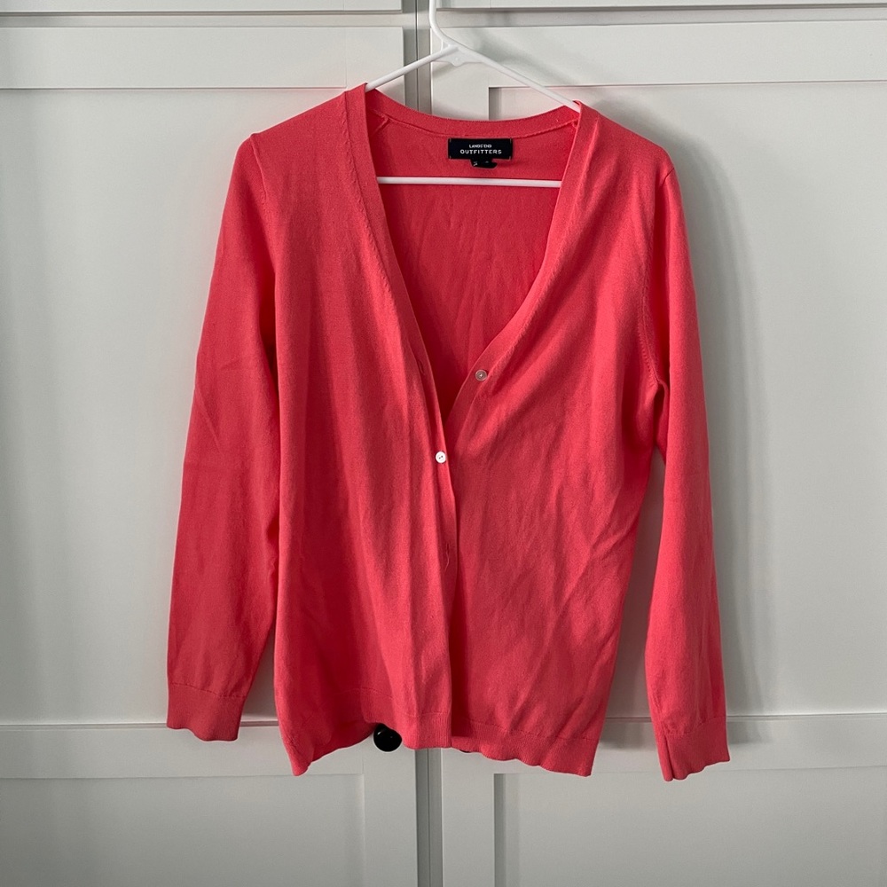 Lands’ End Women’s Cardigan - small